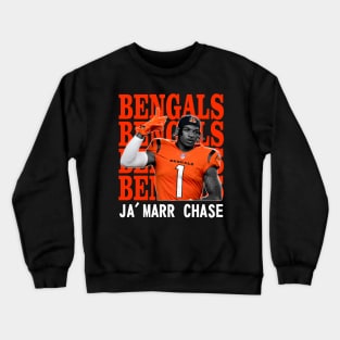 Cincinnati Bengals Ja Marr Chase 1 Crewneck Sweatshirt